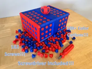 EXTREMELY Annoying Gift Box Expansion 3D Printed *Screwdriver Included* Christmas Gift