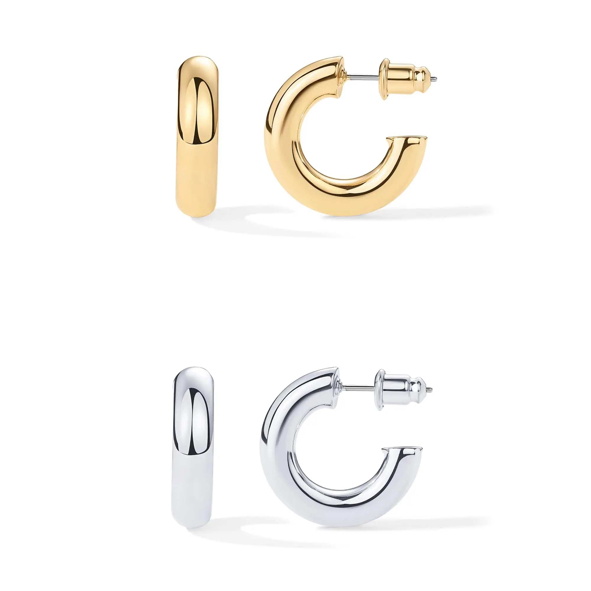 White and Yellow Gold - 20 Millimeters