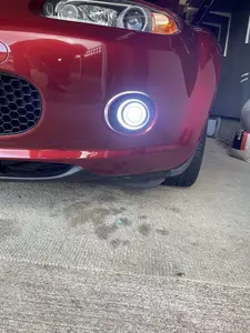 BlingLights LED Halo Fog Lights for 2006 2007 2008 Mazda MX-5 Miata NC