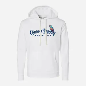 Tropical Hoodie - 80% Cotton 20% Polyester Regular Fit S-2XL Comfortable Relaxed Fit 80/20 Fleece Fabric