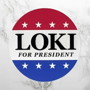 Loki for President Sticker