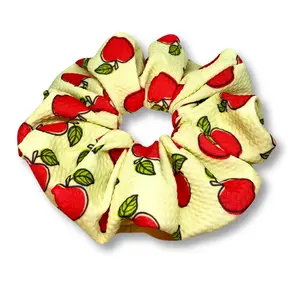 Yellow Apple Bullet Scrunchie
