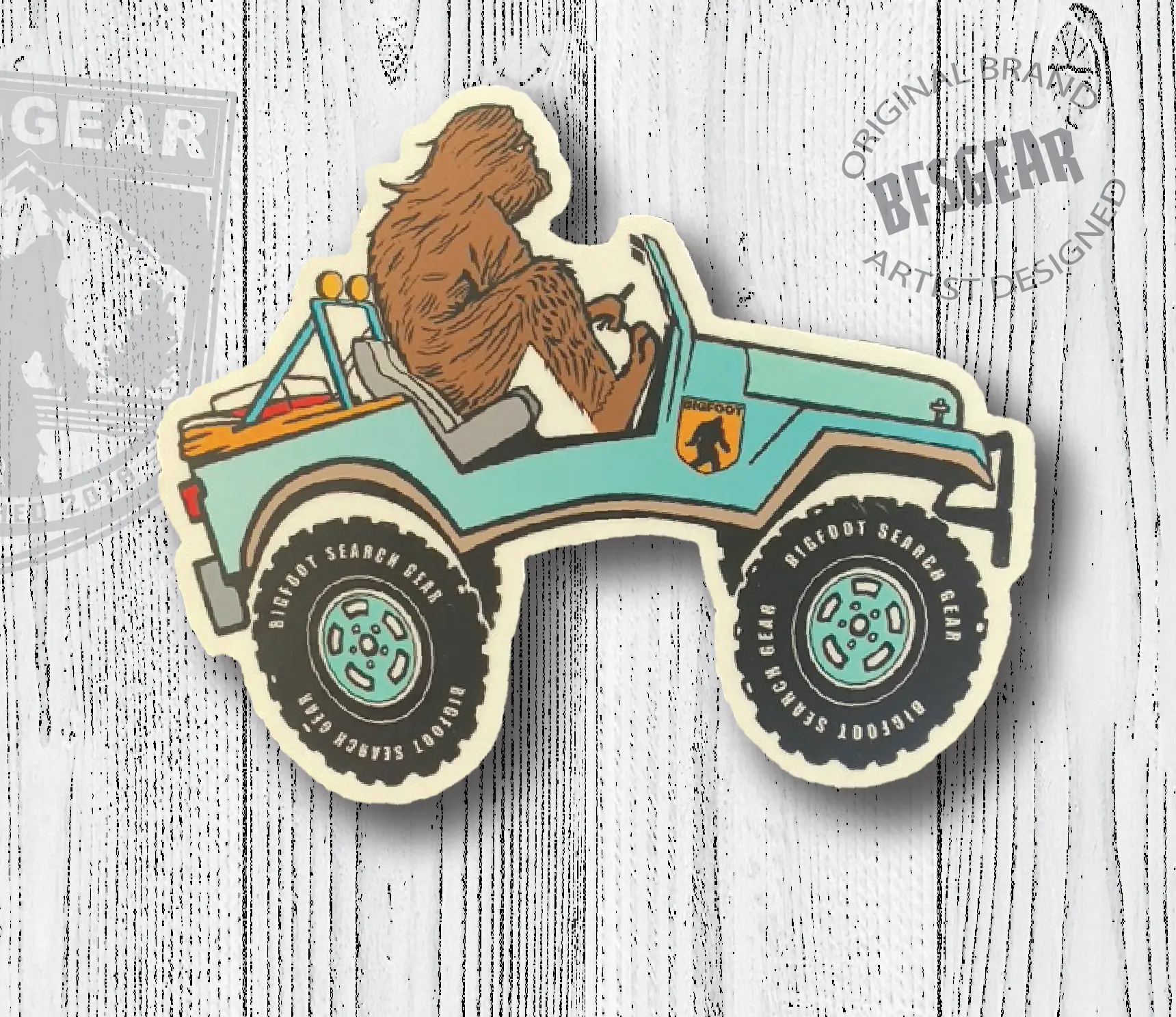 Bigfoot Offroad Sticker