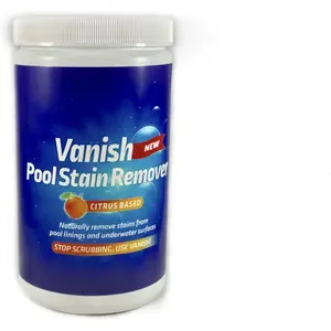 Vanish Pool &  Stain Remover (2LBS)-  Safe Citrus Based, Works Excellent on Vinyl, Fiberglass, and Metals, Removes Rust and Other Tough Stains