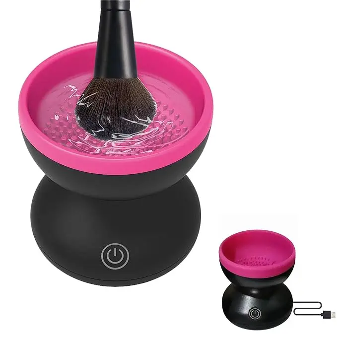 ChicCleanse™ Ultra-Portable USB Makeup Brush Cleaner