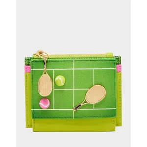Betsey Johnson NET WORTH WALLET GREEN Betsey Johnson NET WORTH WALLET GREEN