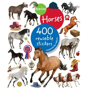 Eyelike Stickers: Horses by Workman Publishing [Paperback Book]