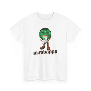 M&Mbappe Kylian Mbappe Funny Meme T-Shirt, Mbappé Funny M and M Shirt, Mbape Football Parody Fan Gift