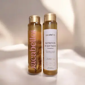 Pacabellos Nutrition & Softness Shampoo 500ml - Anti-Hair Loss & Growth with Argan Rosemary & Coconut Extract for Stronger Hair