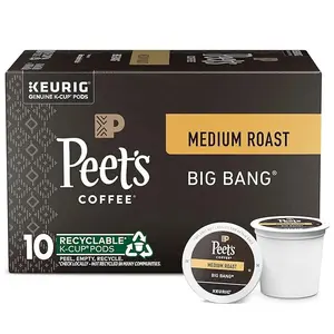 Peet's Coffee Big Bang Medium Roast K-Cup Pods, 10 ct.