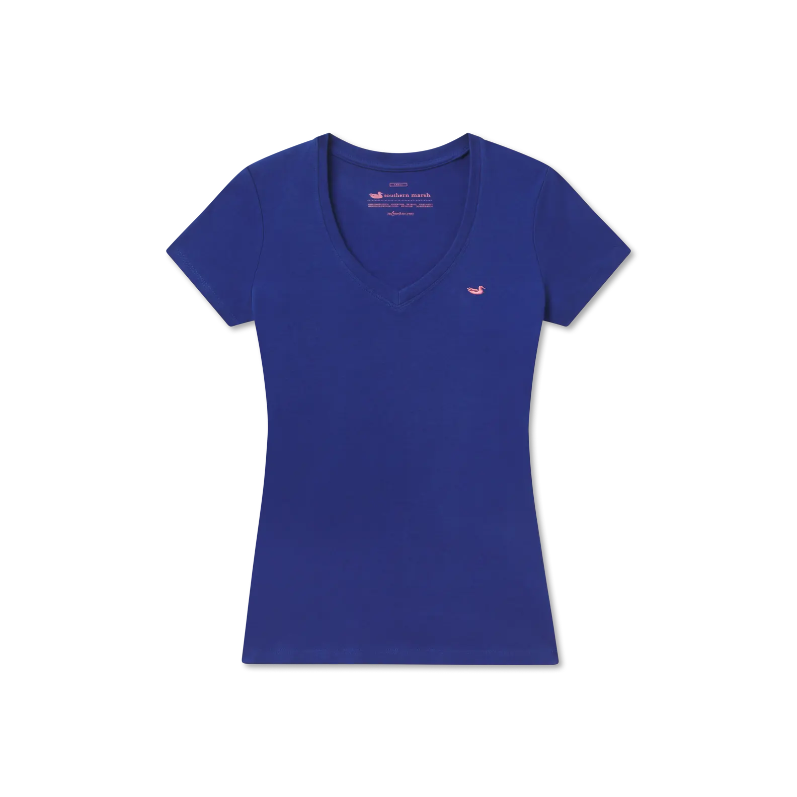 Caroline V-Neck Tee - Cotton