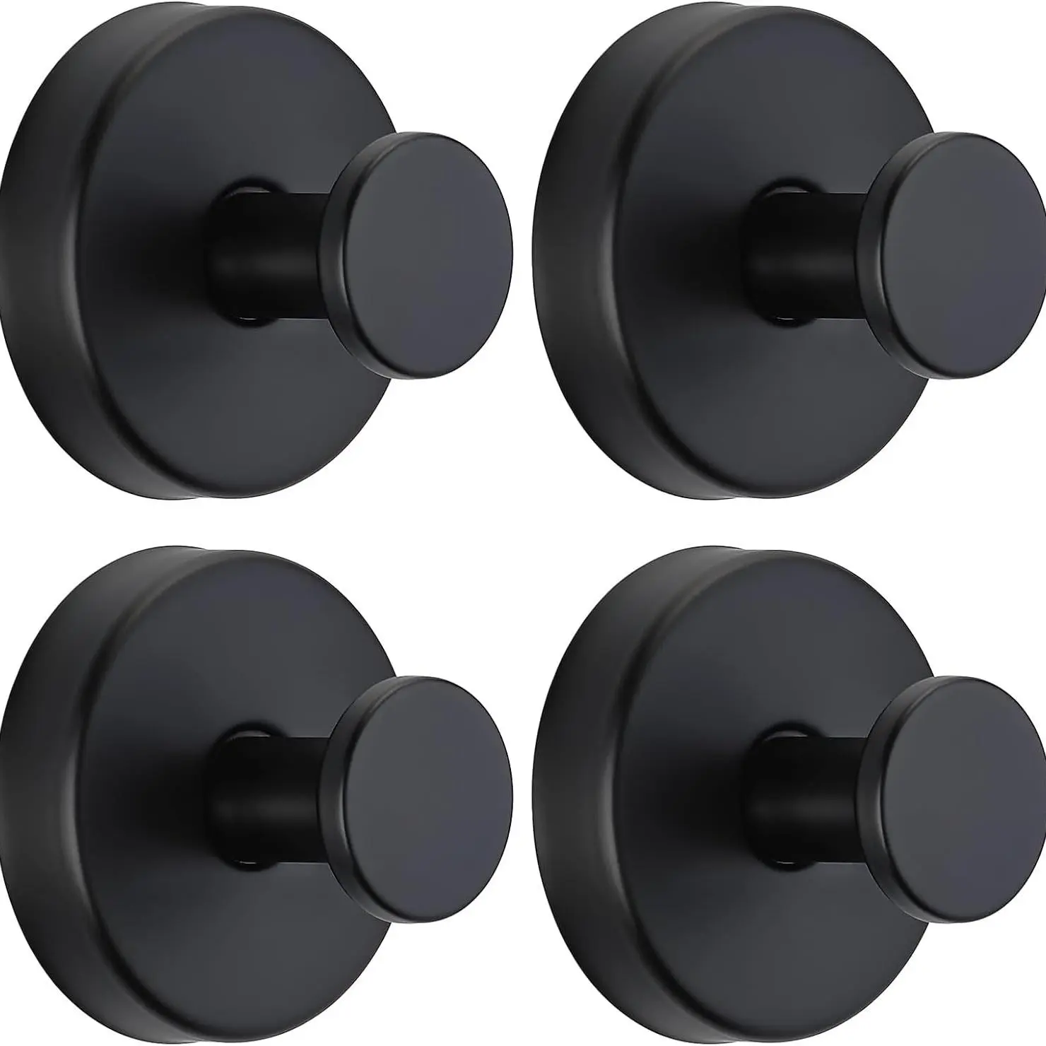 Only Work On Absolutely Smooth And Non-Porous Surfaces2/4 Pack Suction Cup Hooks for Glass Window,Removable Shower Hooks for Inside Shower,Metal Towel Hooks for Bathrooms,Not Applicable To Latex Paint Walls