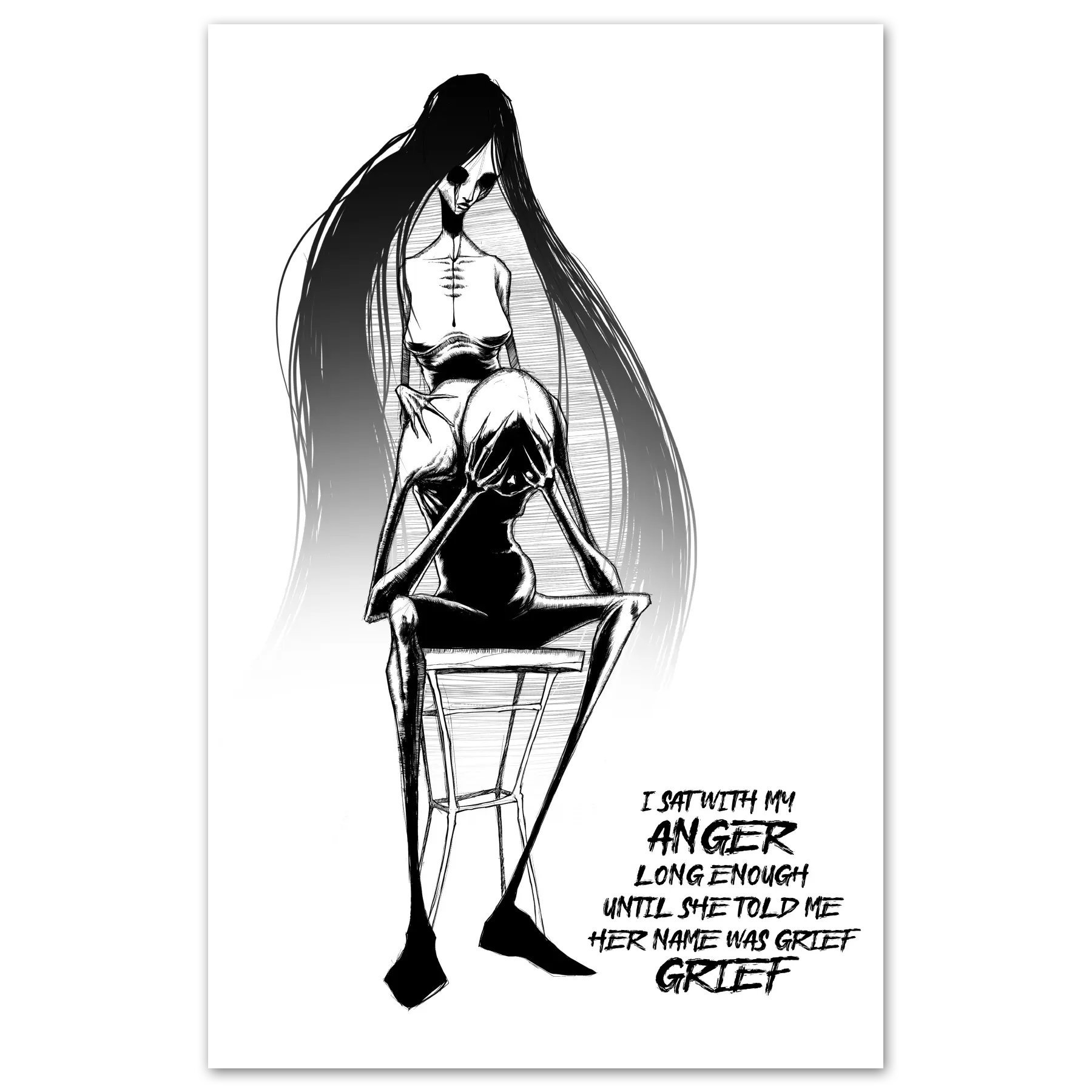 Grief Print