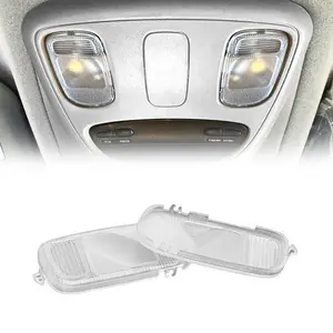 2pcs Interior Overhead Front Map/Dome Light Cover Lens For Dodge Ram 1500 2002-2008 Ram 2500 3500 2003-2009 Ram 4500 5500 2008-2010