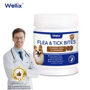 Wellix Flea & Tick Support Chews for Dogs#SummerVibes#petlovers
