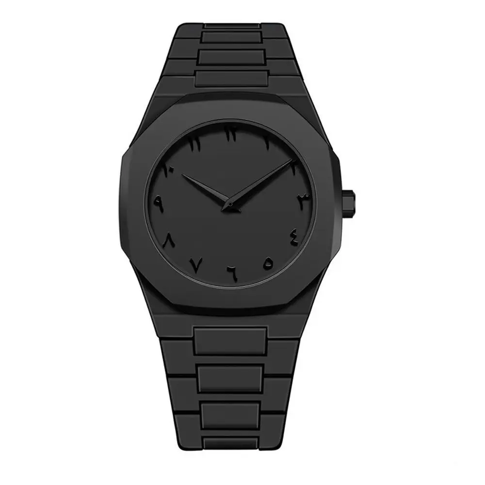 Men's Minimalist Ultra Lightweight Watch: Comfort Fit Black Resin Quartz Timepiece with Solid Color Dial, Slim Casual Wristwatch for Business Office, Work Commute & Everyday Essential Wear - Perfect Gift for Minimalists