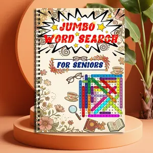 Word Search Puzzle Book for Adults, Large Print 2026 Challenging Puzzles, Themed Brain Teasers for Christmas Gifts, Travel-Friendly Entertainment, Puzzles for Seniors