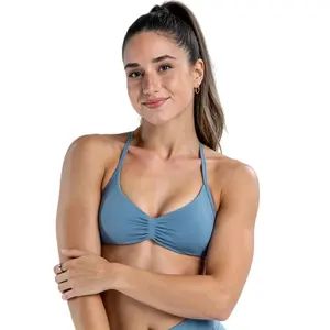 Premium Seamless Strappy Sports Bra for Women Criss Cross Open Back Padded Workout Gym Top Viral Snatched Fit High Support Breathable Athletic Yoga Activewear Crop Top Fitness Running Pilates Everyday Lounge Wear