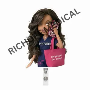 Rich Off Medical | Provider Med Barb Badge Reel