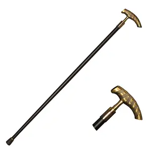 36" Metal classic style Decorated Gentleman's lady's Walking/hiking Stick Cane