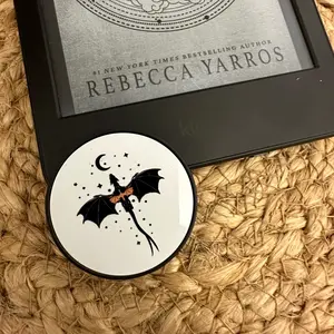 Dragons Tairn Andarna Fourth Wing Iron Flame Onyx Storm Kindle Grip Kindle Accessories