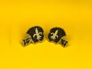Liv Luxe Black Helmet Studs