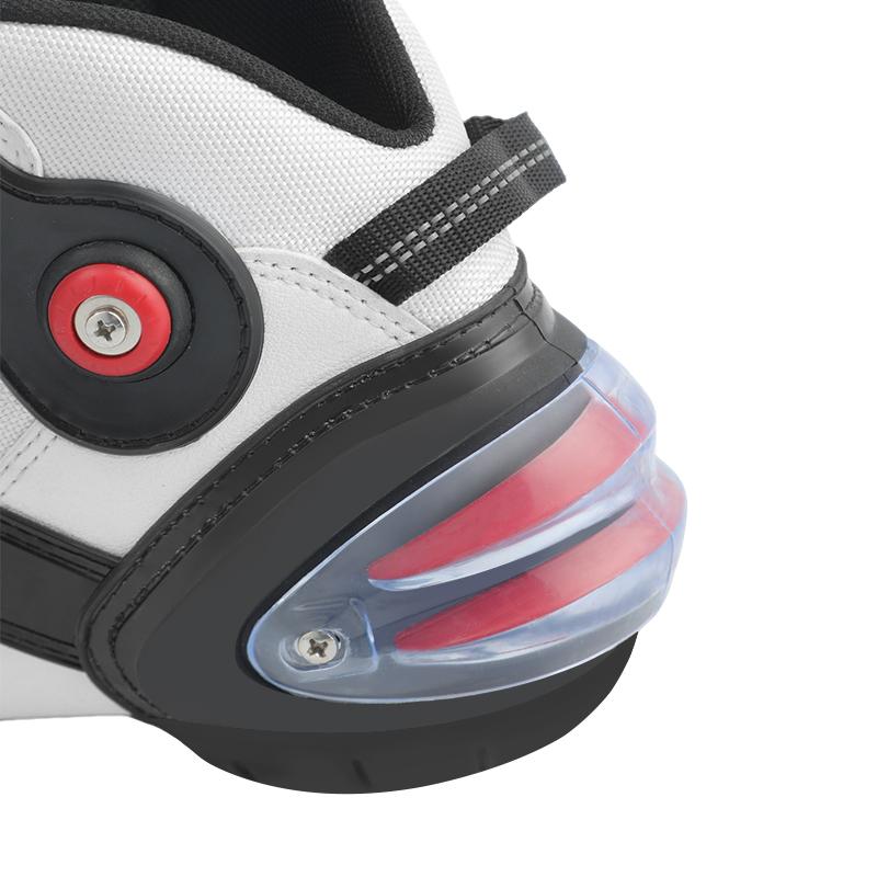 Short Motorcycle Riding Boots for Men and Women, All-Season Use, Lightweight, Non-Slip, Anti-Collision, Ankle Protection, Comfortable and Breathable Motorbike Riding Shoes Gear