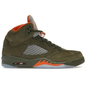 Jordan Men's 5 Retro Olive (2024) Basketball Shoes, from StockX