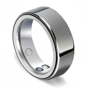 Gen 2 Lite Smart Ring for Men Women – Vibration Alerts,Heart Rate, Sleep & Temperature Tracking,  5ATM Waterproof, iOS & Android, BT Ring Gen 2 Lite