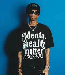 Mental Health Matters Tee - Black everyday shirt  graphic tee