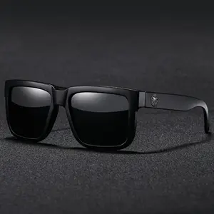 Square Classic Unisex Polarized Glasses for Driving, High Quality Eyewear with PC Frame and Protective Lenses, Suitable for Running and Outdoor Activities