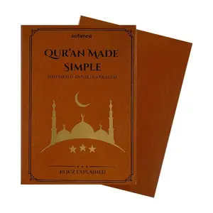 Qur'an Made Simple Book, Simplified Illustrated Version, Islamic Culture & Doctrine, Teachings, Suitable for Beginners, Guide, 30 Juz Explained