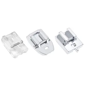 3 count Concealed Invisible Zipper Presser Foot for Sewing Zippers for  Low Shank  , , Babylock, Euro-Pro, Janome, White, Juki, Simplicity, Elna Sewing Machines