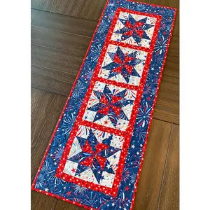 Pinwheel Stars Table Runner Pattern