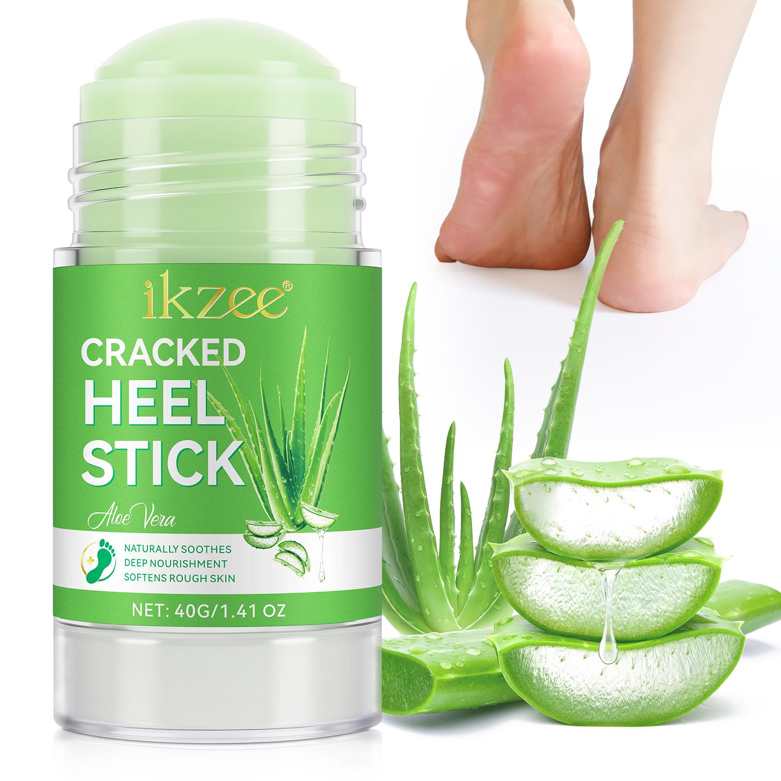 Ikzee Aloe Vera Cracked Heel Stick, Restoring Balm with 25% Urea for Dry,  Cracked Feet, Heels & Moisturizes for Healthy Feet - TikTok Shop
