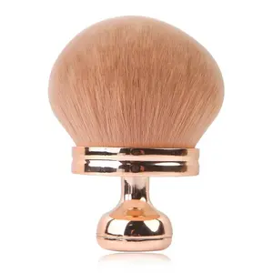 Large Body Makeup Brush for Self-Tanning Legs, Wide Round Head, Dense Bristles, Quick Even Application, Summer Beach Use