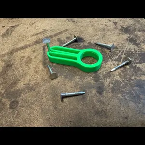 3D Printed Nail Holder Tool - 2 Pack for Precise and Safe Nail Driving