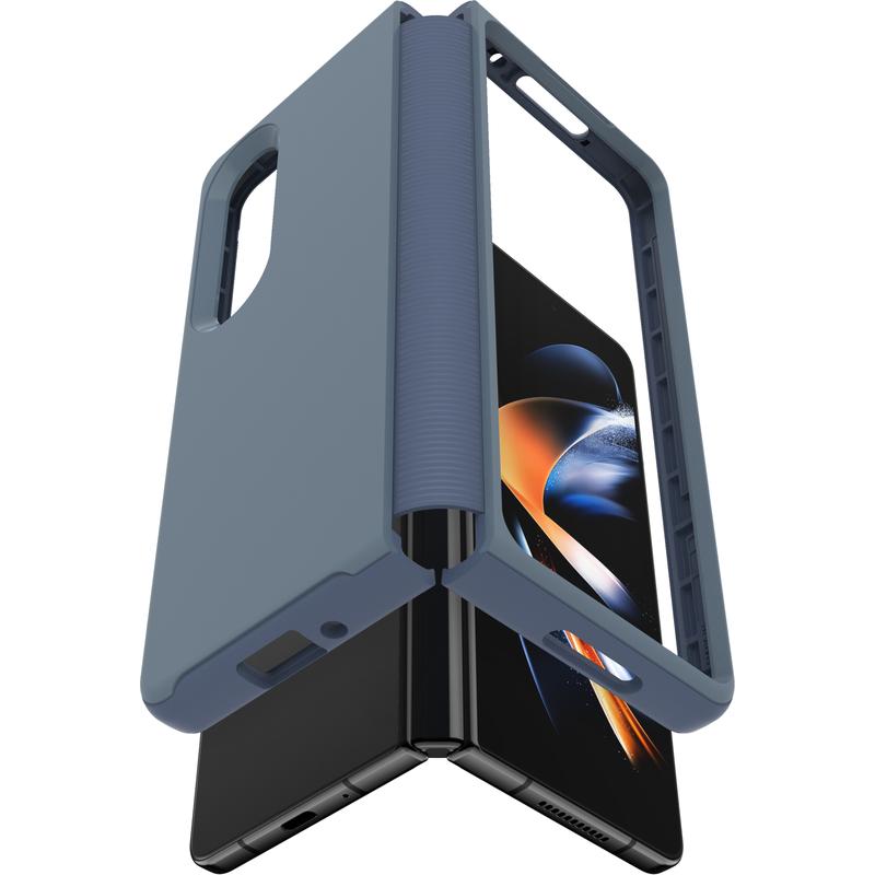 Blue Galaxy Z Fold4 Case | OtterBox Symmetry Series Flex