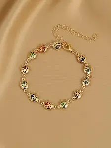 Cute Ladybug Design Charm Bracelet, Fashionable Jewelry for Women & Girls, Trendy All-match & Exquisite Jewelry for Birthday Gift, Trendy Jewellery Accessories, Charms Bracelet