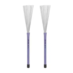 Drum Brush, 1 Pair Professional Drum Brush, Retractable Drum Brush, Music Accessories for Drum Set, Percussion Instrument