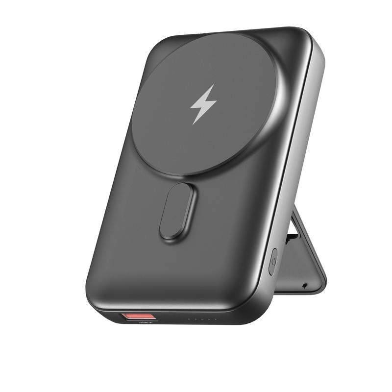 Magnetic Power Bank, 10,000mAh Wireless Portable Charger with 22.5W Max Fast Charging, Built-in USB-C and Lightning Cable, Fast Charging Battery Pack with Phone Stand for iPhone 16/15/14/13/12/Pro/Pro Max Magnetic Power Bank, 10,000mAh Wireless Portable Charger with 22.5W Max Fast Charging, Built-in USB-C and Lightning Cable, Fast Charging Battery Pack with Phone Stand for iPhone 16/15/14/13/12/Pro/Pro Max