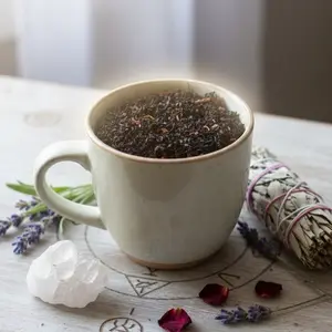 Aura Cleansing Tea - Caffeinated Beverage for Cleansing & Health - Energizing & Focused - Hot Drink - Remove negative Blockages & Shift Energetic Frequencies