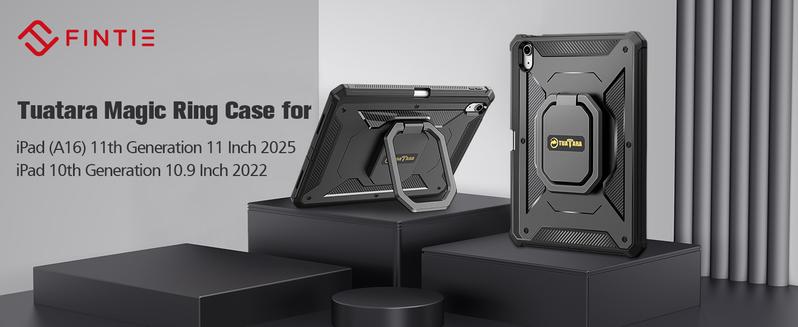Fintie Heavy-Duty Case for 2025 iPad A16 11th Gen & iPad 10th Gen, 360-Degree Rotating Stand and Screen Protector, iPad A16 Protective Cover - Navy Fintie Heavy-Duty Case for 2025 iPad A16 11th Gen & iPad 10th Gen, 360-Degree Rotating Stand and Screen Protector, iPad A16 Protective Cover - Navy