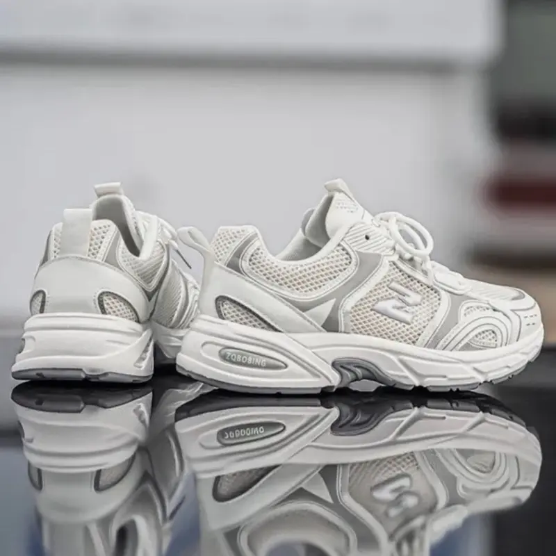 Men's Designer Running Shoes, 2026 Hot Outdoor Sport Footwear, Breathable Massage Height-Increasing Sneakers