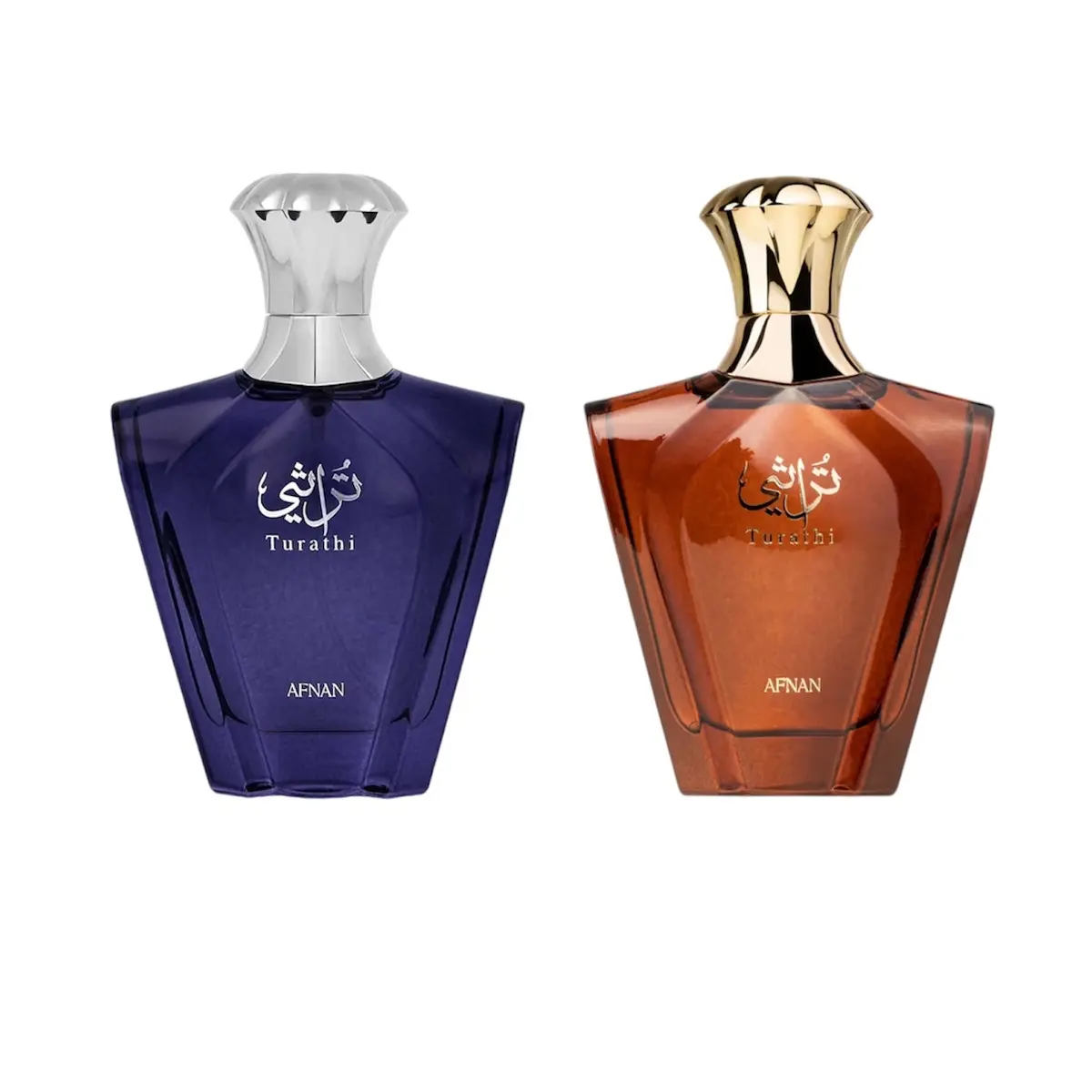 Afnan Turathi Blue & Brown Combo 3.4(Each) EDP UAE Perfume Spray