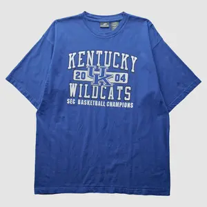 Kentucky Wildcats 2004 T-Shirt - Blue - XL