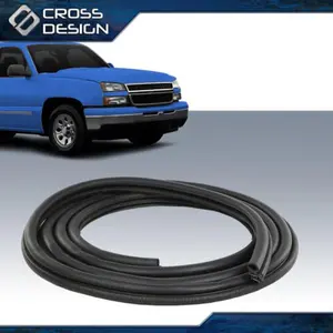 CROSSDESIGN Front Door Rubber Weatherstrip Seal Fit For 1999-07 Chevy Tahoe GMC Pickup Truck