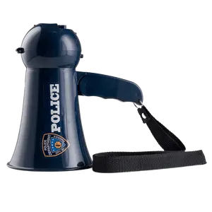 Megaphone for Kids - Compact Battery Operated Kids Megaphone with Siren, Adjustable Volume & Strap - Police Pretend Play Accessory - Perfect for Kids Playtime