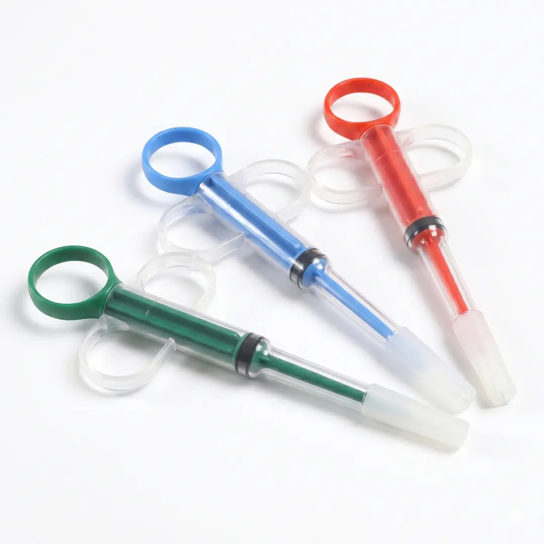 3PCS Pet Medicine Feeder Syringe, Pill Dispenser for Dogs Cats, Reusable Liquid Medicine Feeding Tool, BPA-Free Pet Pill Gun with Soft Tip, Safe Oral Feeding Syringe for Small Animals, Puppy Kitten Medication Tool, Stress-Free Pet Care Supplies