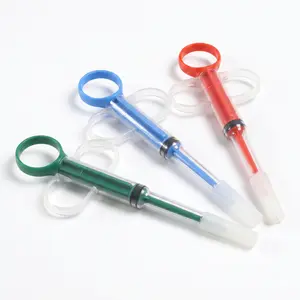 3PCS Pet Medicine Feeder Syringe, Pill Dispenser for Dogs Cats, Reusable Liquid Medicine Feeding Tool, BPA-Free Pet Pill Gun with Soft Tip, Safe Oral Feeding Syringe for Small Animals, Puppy Kitten Medication Tool, Stress-Free Pet Care Supplies